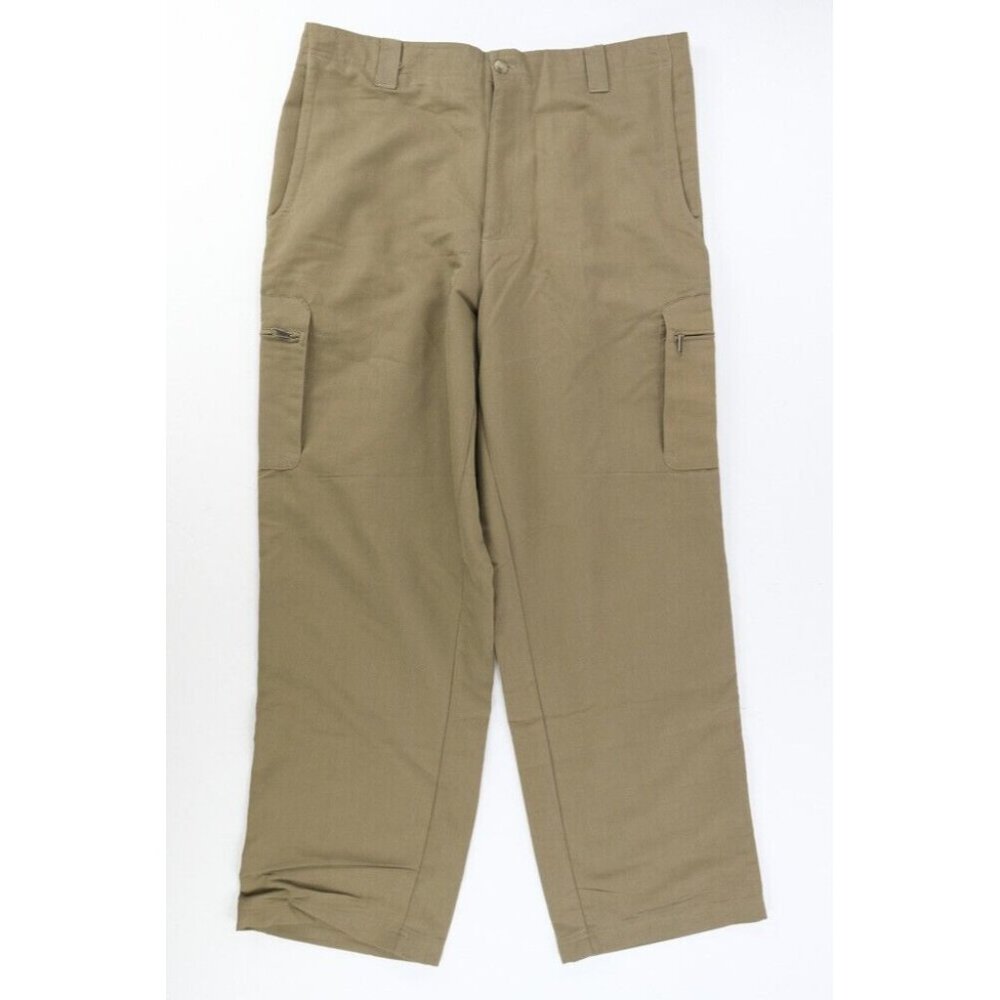 VTG Columbia GRT Cargo Pants Mens Sz. L Khaki Outdoor Hiking Trekking Travel